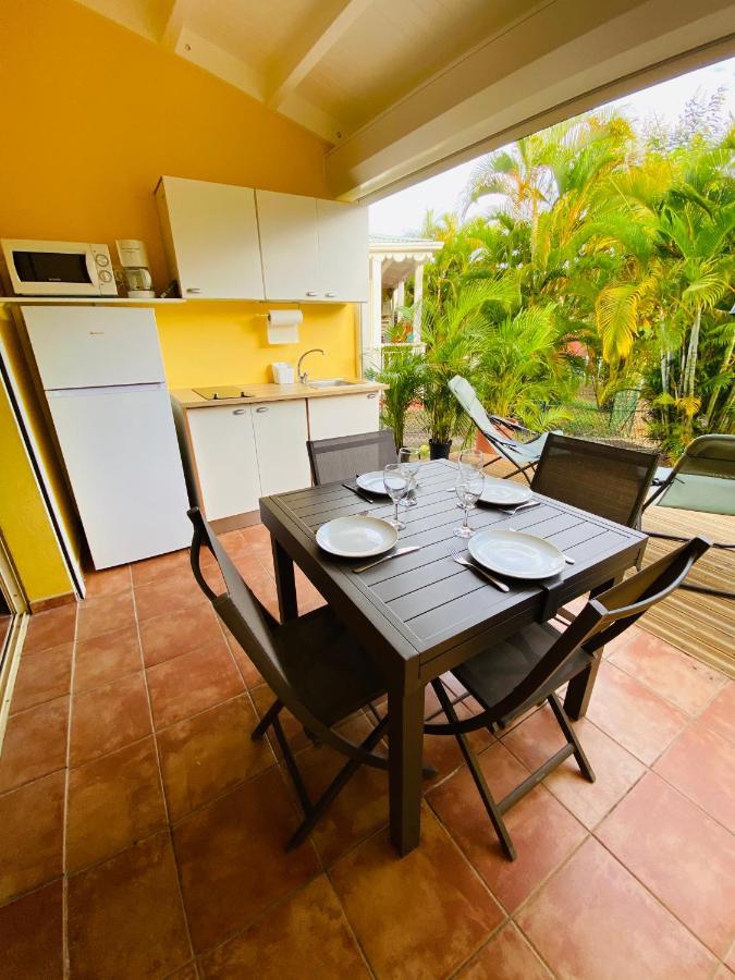 Maison Mitoyenne , Piscine,Citerne, Jardin, Parking, Plage Le Gosier  Eksteriør billede