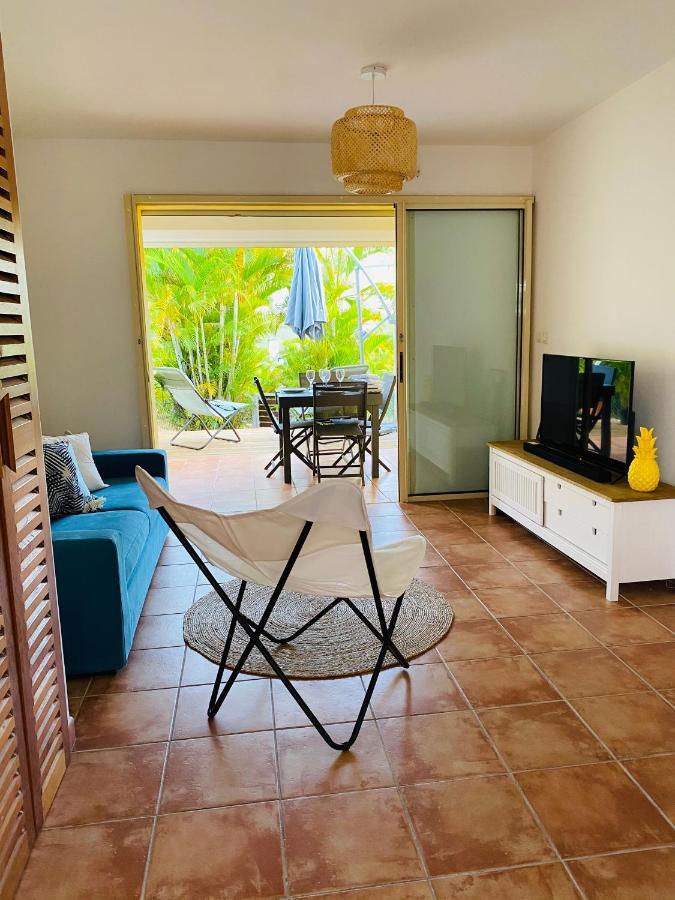 Maison Mitoyenne , Piscine,Citerne, Jardin, Parking, Plage Le Gosier  Eksteriør billede